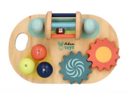 Adam Toys Edukačná drevená tabuľka Activity