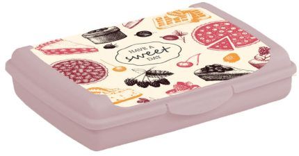 Box na desiatu Sweet Day - mini 0,5 l, ružový