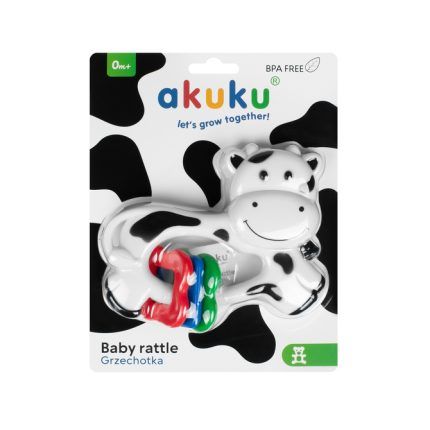 Hrkálka pre bábätko - Kravička