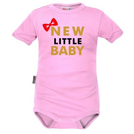 Body krátký rukáv Dejna New little Baby - Girl, růžová, veľ. 68
