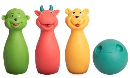 Gumové kolky + guľa Hencz Toys, sada