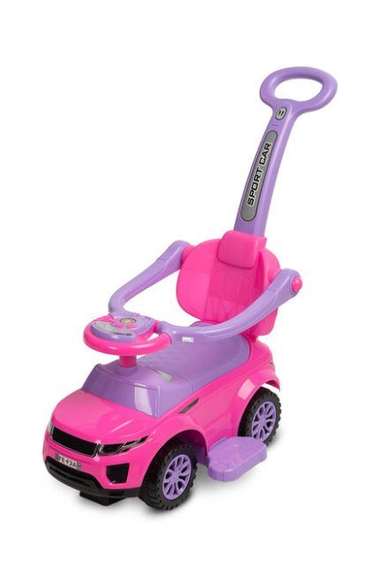 Jazdítko, odrážadlo, odrážadlo Sport Car - ružové