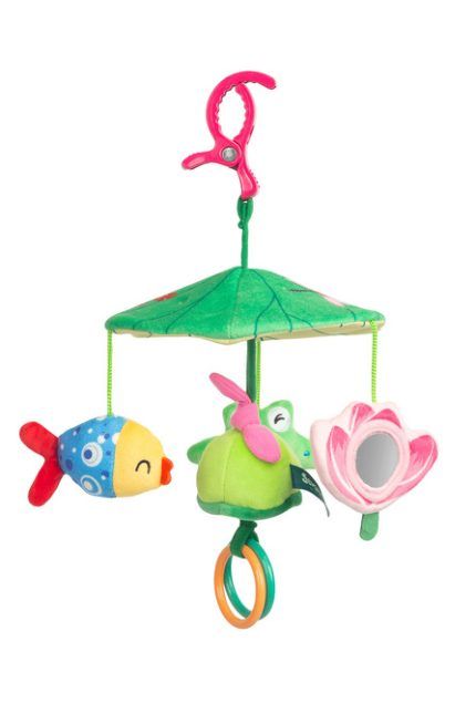 Kontrastný kolotoč nielen do kočíka Colorful - Žabka