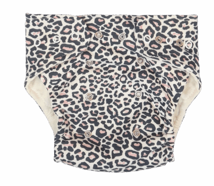Mamatti Látková plienka EKO sada - nohavičky + 2 x plienka, Gepardík, veľ. 5 - 14 kg,
