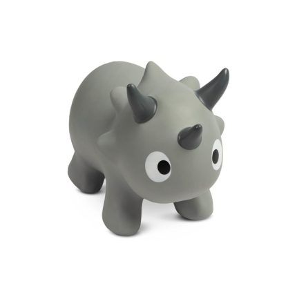 Skákacie Dino s pumpičkou, grey