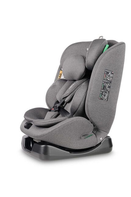 Detská autosedačka Mundi i-Size, sivá, 40–150 cm