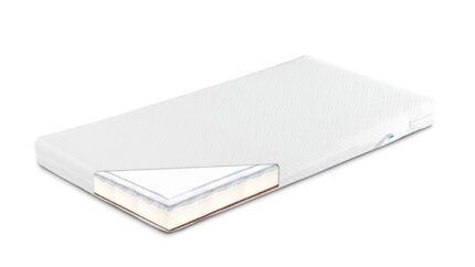 Detský matrac do postieľky 120 x 60cm, 11cm, kokos, pena, pohanka