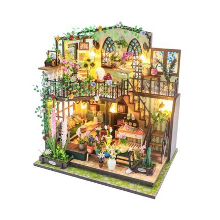 Miniatúra domčeka Darcyin kvetinový dom