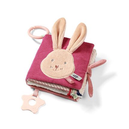 Senzorická látková knižka Rabbit Karo pre bábätká