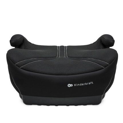 Detská podsedák ISOFIX i-Size 125–150 cm – ľahký, AIR FLOW, čierny