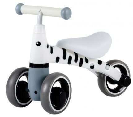 Odrážadlo / trojkolka Eco Toys, Zebra - biela