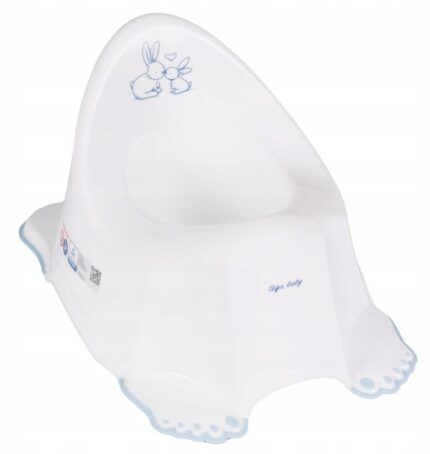 Tega Baby Nočník s protišmykovou funkciou Eco Bunny - biely