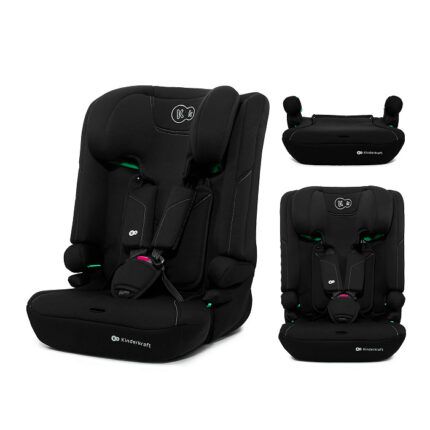 Autosedačka Kinderkraft I-COMFY 3v1 i-Size 76–150 cm (9–36 kg) čierna