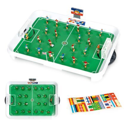 Detský mini stolný futbal na pružinách 22 hráčov