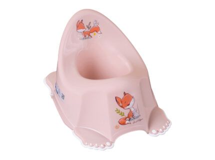 Detský nočník Tega Baby s melódiou – ergonomický, protišmykový, hudobný, ružový