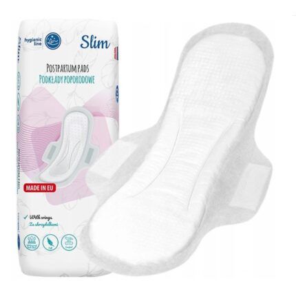 Popôrodné hygienické slim vložky - 10 ks, Akuku