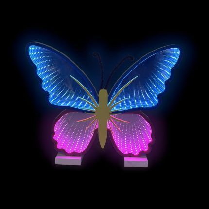 2Kids Toys LED NEON LIGHT lampička Motýľ