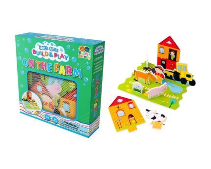 Barney&Buddy Vodolepky do kúpeľa - FARMA