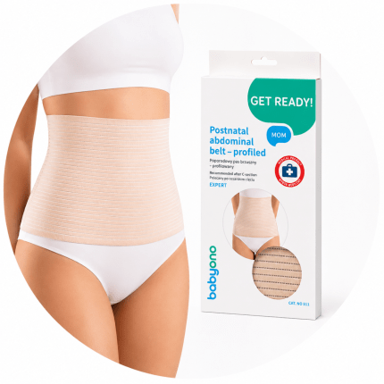 Popôrodný brušný pás po cisárskom reze – spevnenie brucha, prevencia prietrže, veľ. XL