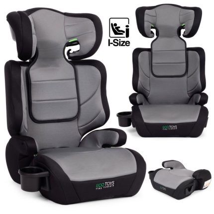 Detská autosedačka 2v1 i-Size, podsedák, pre výšku 100–150 cm, s držiakom na nápoje