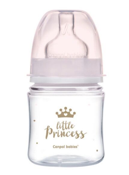 Antikoliková fľaštička 120ml Canpol Babies - Little Princess