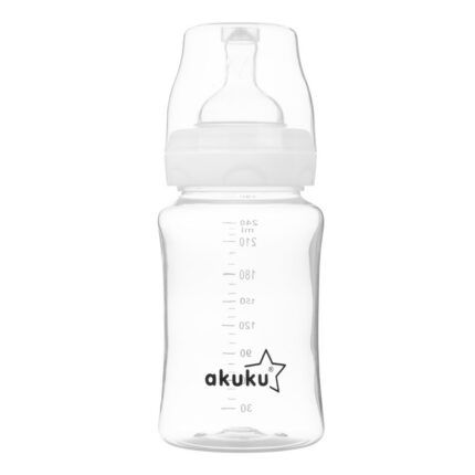 Detská fľaša 240 ml – široká fľaša s antikolikovým cumlíkom