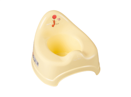 Detský nočník TEGA BABY klasický s obrázkom ergonomický, žltý