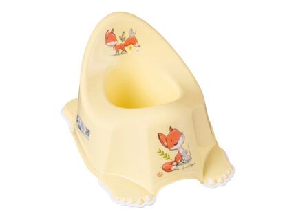 Detský nočník Tega Baby s melódiou – ergonomický, protišmykový, hudobný, žltý