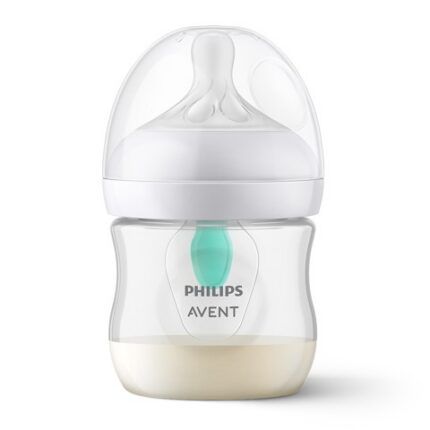 Dojčenská fľaša Natural Avent, Response s ventilom AirFree, 125 ml