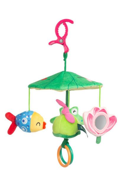 Kontrastný kolotoč nielen do kočíka Colorful - Žabka