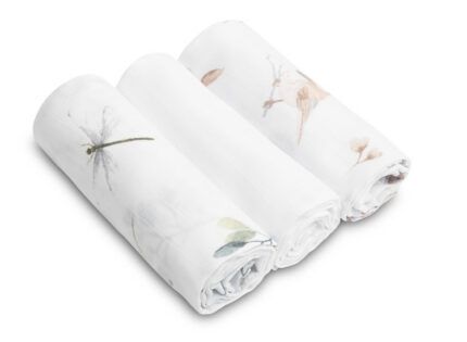 Mušelínové plienky pre bábätko SOFT 3 ks - 70x80 cm