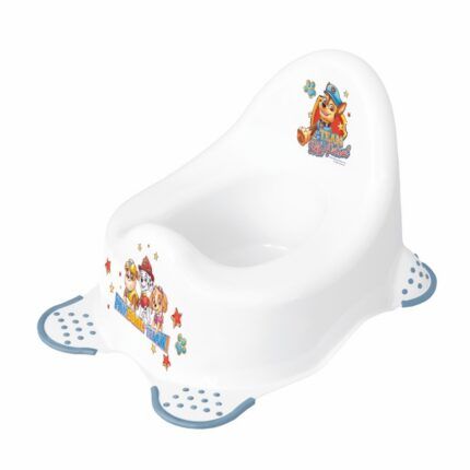 Nočník s protišmykom Paw Patrol - biela/modrá