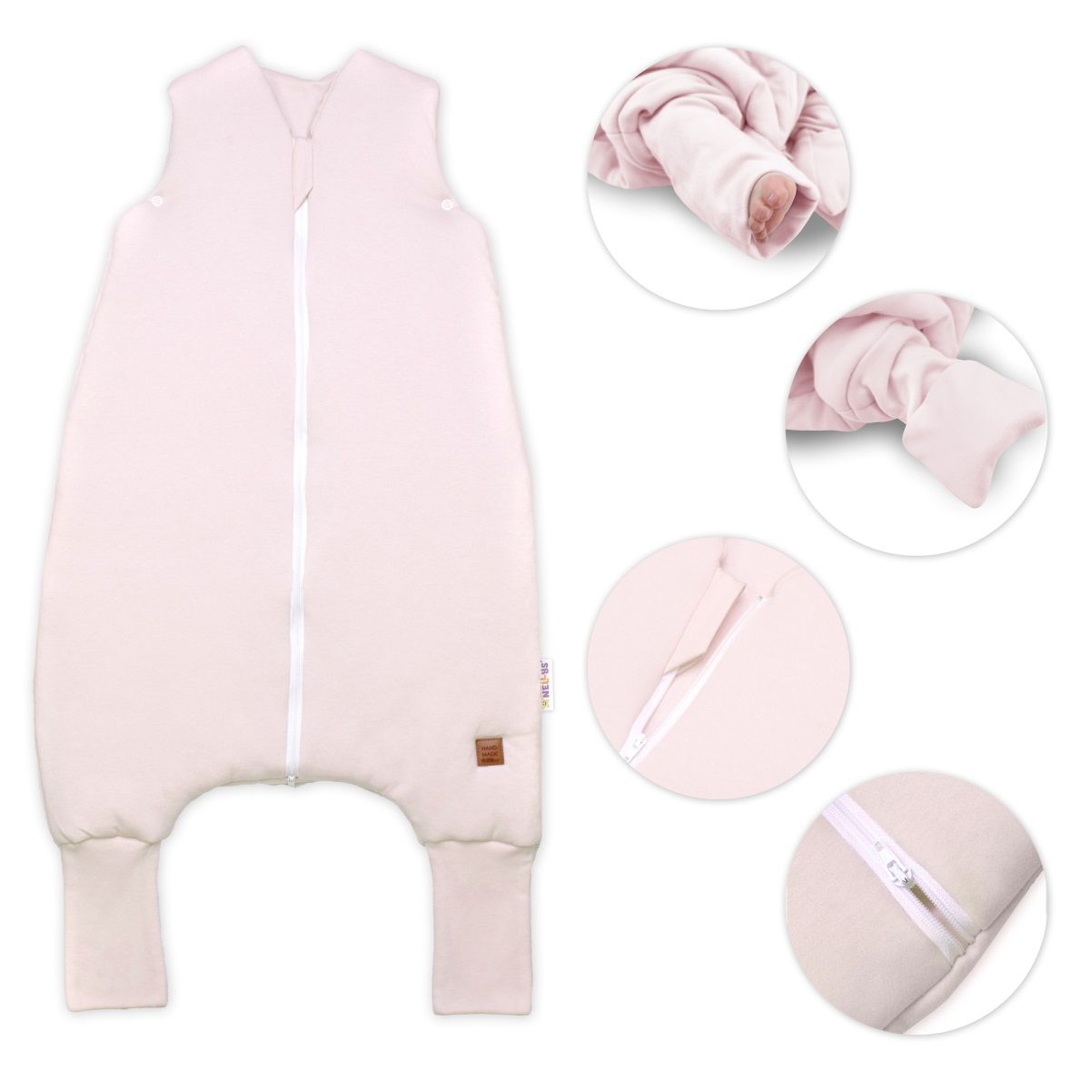 teply-spaci-vak-so-zahrnovacimi-nohavickami-soft-hand-made-pudrovo-ruzovy-vel-m