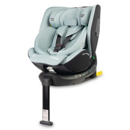 Autosedačka Lumi i-Size 40 - 150 cm, Isofix, 360 °, rastová, od 0m + do 12 rokov - zelená
