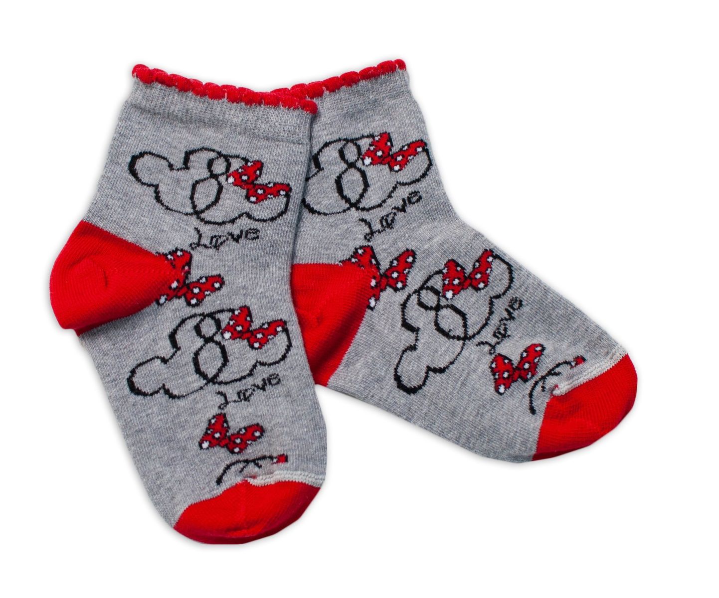 baby-nellys-bavlnene-ponozky-minnie-love-sive-vel-104-116