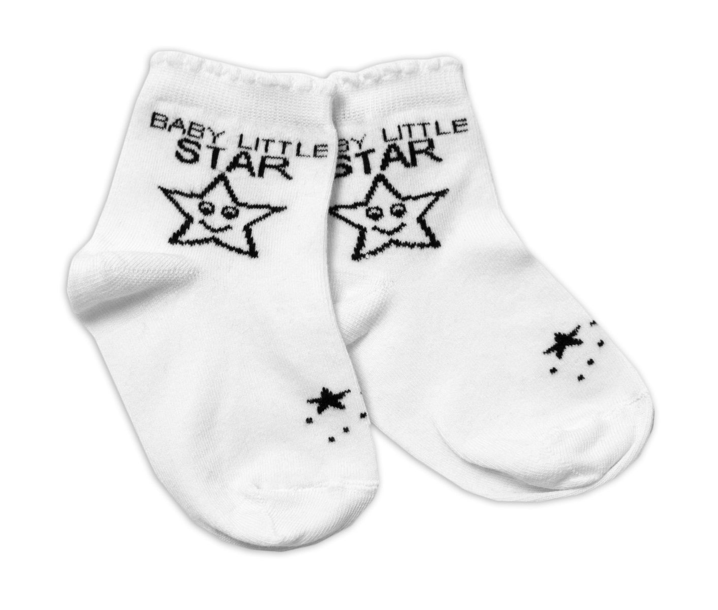 bavlnene-ponozky-babylittle-star-biele-vel-104-116