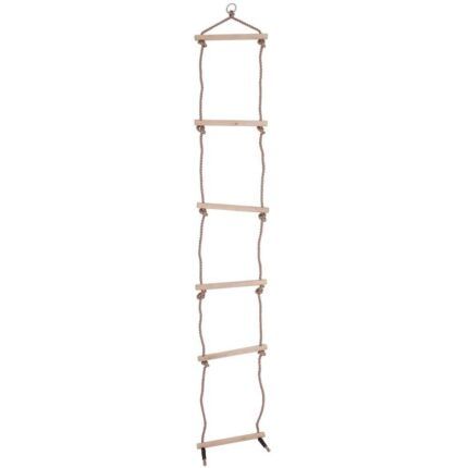 Bigjigs Toys Drevený povrazový rebrík