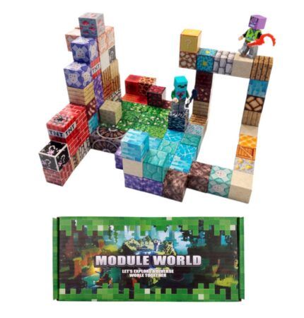 Magnetická stavebnica Minecraft Special blocks 102ks