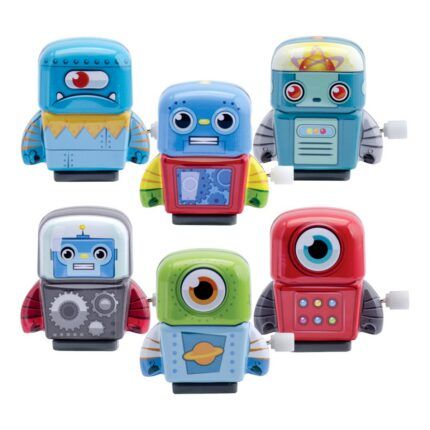 Schylling Naťahovacie mini roboti 1 ks