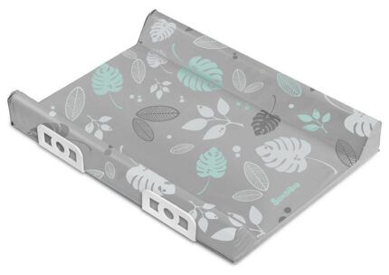 Sensillo Prebaľovacia podložka Floral sivá Safety System, 70×50 cm