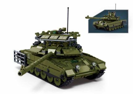 Sluban Model Bricks M38-B1377 Tank T-90M-S v mierke 1:35
