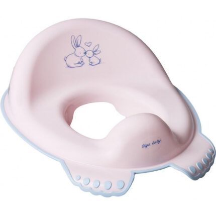 Tega Baby Adaptér, tréningové sedátko na WC Eco Bunny, ružové