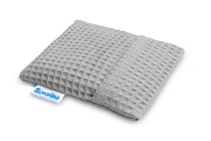 Termofor Wafel Premium sivý – čerešňové kôstky, pecičky