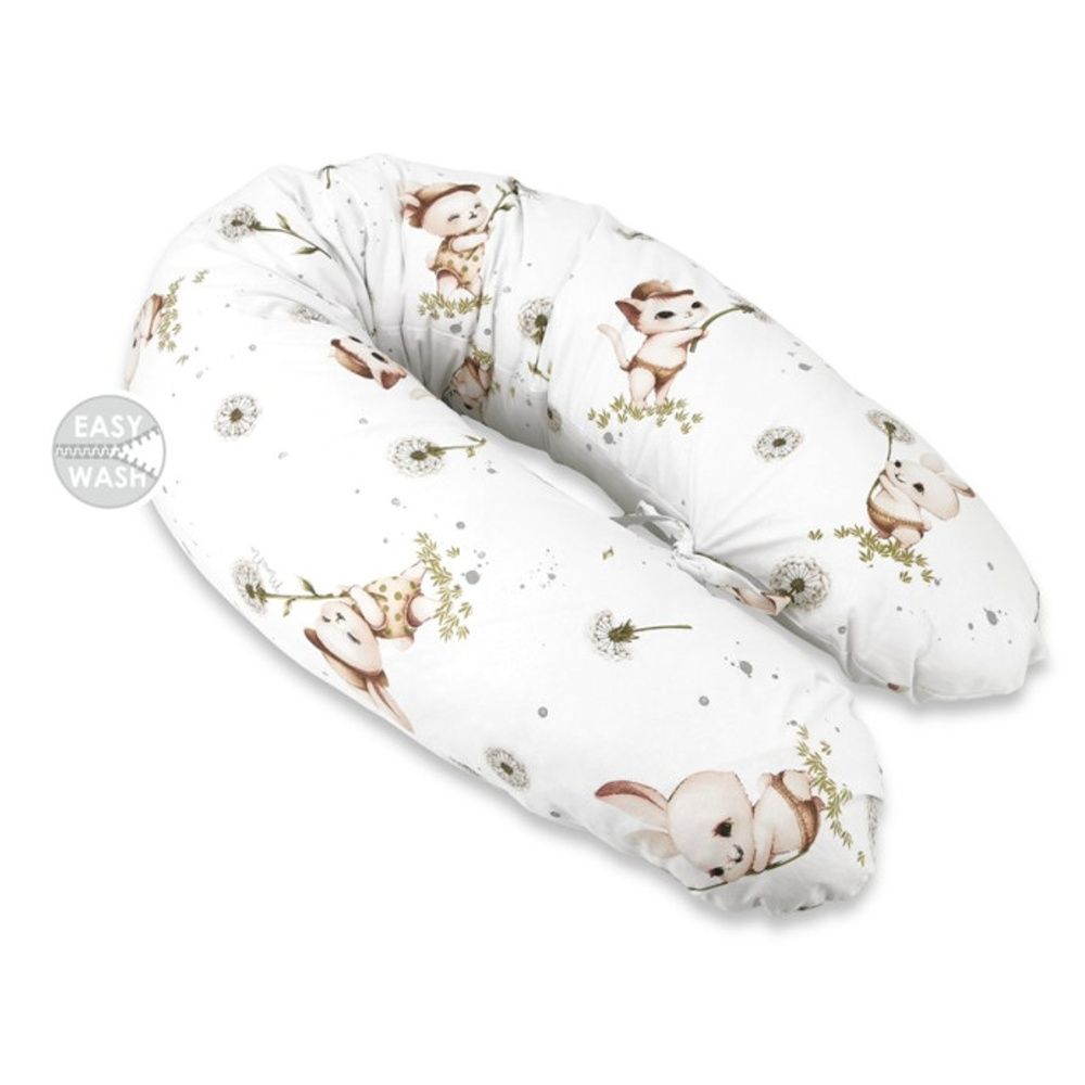 vankus-na-dojcenie-relaxacna-poduska-bavlna-185-cm-kocurik-a-pupava-biela