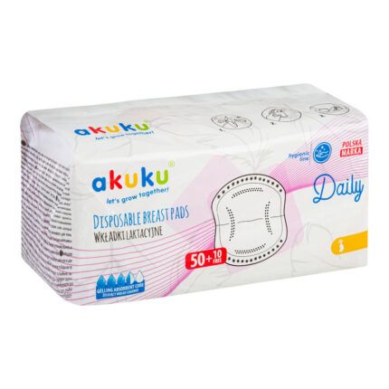 Vložky do podprsenky Akuku - 60 ks