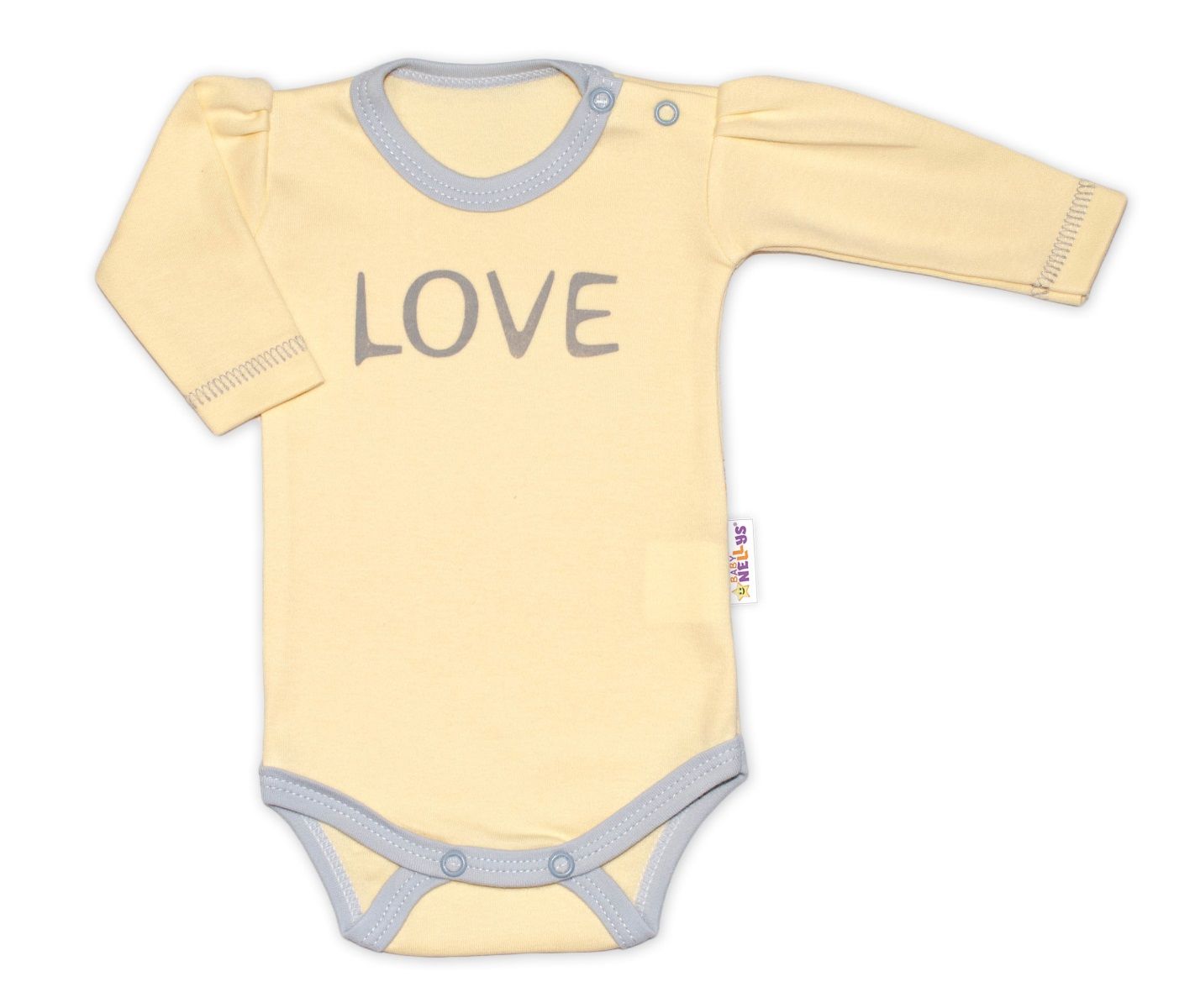 baby-nellys-body-dlhy-rukav-love-zlty-vel-74