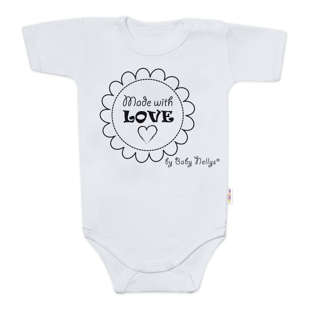 body-kratky-rukav-baby-nellys-made-with-love-sive