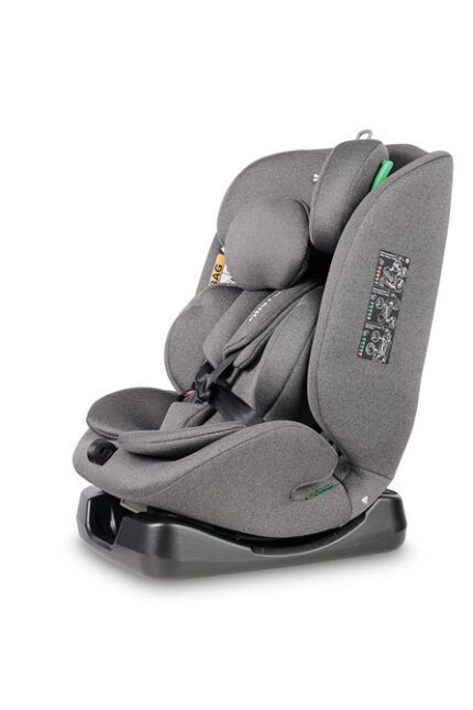 Detská autosedačka Mundi i-Size, sivá, 40–150 cm