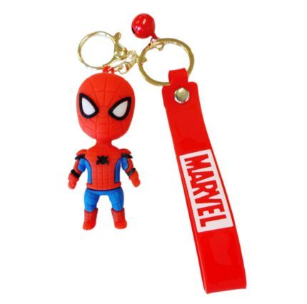 Detská kľúčenka Spiderman s pútkom a karabínou