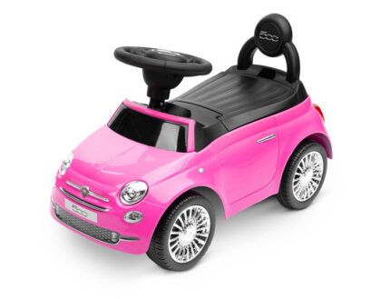 Detské odrážadlo Fiat 500 - růžové